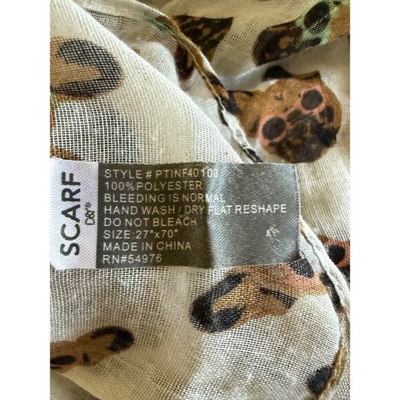 French Bulldog Wearing Sunglasses Infinity Scarf Lightweight Dog Print Circle - Picture 4 of 5